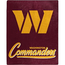 Washington Commanders Blanket 50x60 Raschel Signature Design