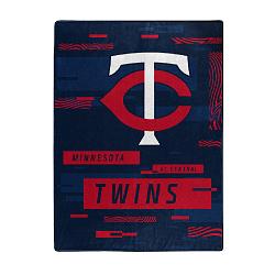 Minnesota Twins Blanket 60x80 Raschel Digitize Design