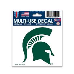 Michigan State Spartans Decal 3x4 Multi Use