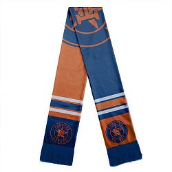 Houston Astros Scarf Colorblock Big Logo Design