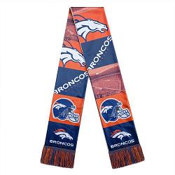 Denver Broncos Scarf Printed Bar Design