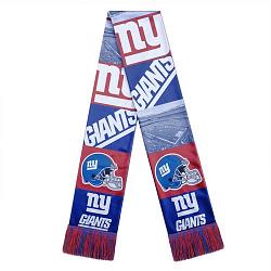 New York Giants Scarf Printed Bar Design