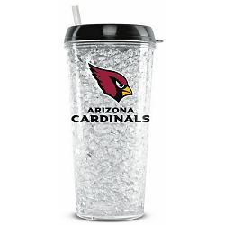 Arizona Cardinals Crystal Freezer Tumbler by Duck House