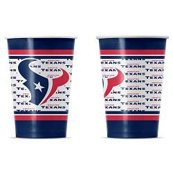 Houston Texans Disposable Paper Cups
