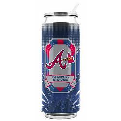 Atlanta Braves Stainless Steel Thermo Can - 16.9 ounces