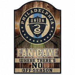 Philadelphia Union Sign 11x17 Wood Fan Cave Design