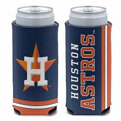 Houston Astros Can Cooler Slim Can Design