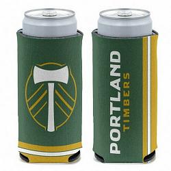 Portland Timbers Can Cooler Slim Can Design by Wincraft
