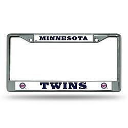 Rico Industries Minnesota Twins License Plate Frame Chrome
