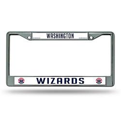 Washington Wizards License Plate Frame Chrome