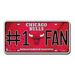 Chicago Bulls License Plate #1 Fan