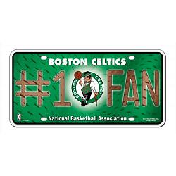 Boston Celtics License Plate #1 Fan