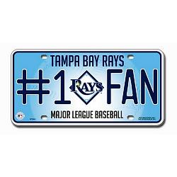 Tampa Bay Rays License Plate #1 Fan