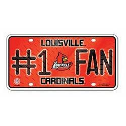 Louisville Cardinals License Plate #1 Fan