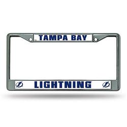 Tampa Bay Lightning License Plate Frame Chrome