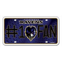Baltimore Ravens License Plate #1 Fan