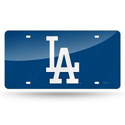 Los Angeles Dodgers License Plate Laser Cut Blue
