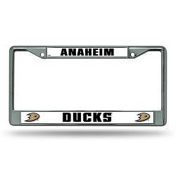 Anaheim Ducks License Plate Frame Chrome