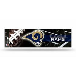 Los Angeles Rams Decal Bumper Sticker Glitter St. Louis Throwback