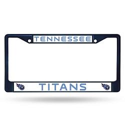 Tennessee Titans License Plate Frame Metal Navy