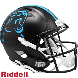 Carolina Panthers Helmet Riddell Replica Full Size Speed Style On-Field Alternate