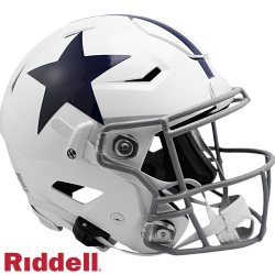 Dallas Cowboys Helmet Riddell Authentic Full Size SpeedFlex Style 1960-1963 T/B