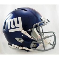 New York Giants Helmet Riddell Authentic Full Size Speed Style