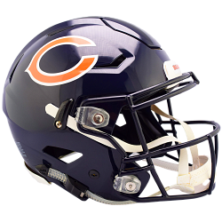 Chicago Bears Helmet Riddell Authentic Full Size SpeedFlex Style