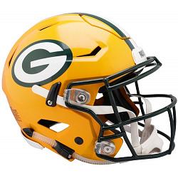 Green Bay Packers Helmet Riddell Authentic Full Size SpeedFlex Style
