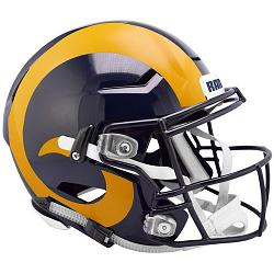 Los Angeles Rams Helmet Riddell Authentic Full Size SpeedFlex Style