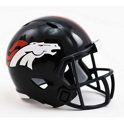 Denver Broncos Helmet Riddell Pocket Pro Speed Style