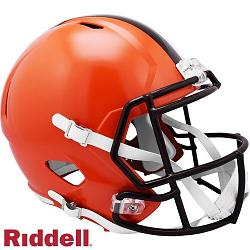 Cleveland Browns Helmet Riddell Replica Full Size Speed Style 2020
