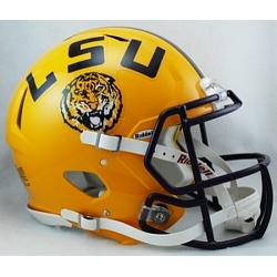 LSU Tigers Helmet Riddell Authentic Full Size Speed Style