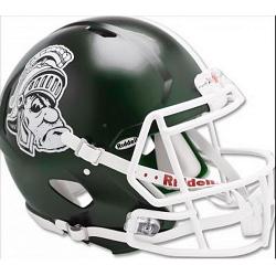 Michigan State Spartans Helmet Riddell Authentic Full Size Speed Style Gruff Sparty Design