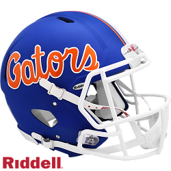 Florida Gators Helmet Riddell Authentic Full Size Speed Style Blue