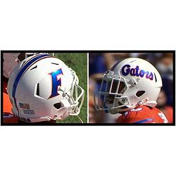 Florida Gators Revolution Speed Authentic Helmet - White 2015