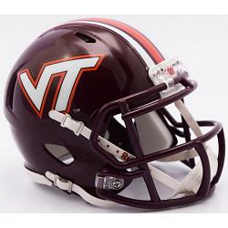 Virginia Tech Hokies Helmet - Riddell Replica Authentic - Speed Style - 2016