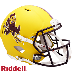 Arizona State Sun Devils Helmet Riddell Authentic Full Size Speed Style Sparky