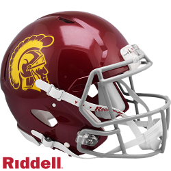 USC Trojans Helmet Riddell Authentic Full Size Speed Style