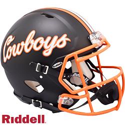 Oklahoma State Cowboys Helmet Riddell Authentic Full Size Speed Style Cowboys Script