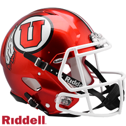 Utah Utes Helmet Riddell Authentic Full Size Speed Style Red