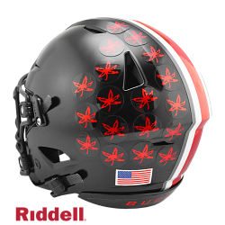 Ohio State Buckeyes Helmet Riddell Authentic Full Size SpeedFlex Style Black