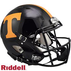 Tennessee Volunteers Helmet Riddell Authentic Full Size Speed Style Dark Mode