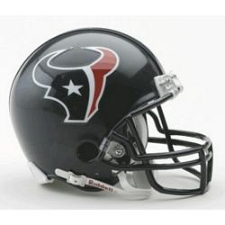 Houston Texans Replica Mini Helmet w/ Z2B Face Mask