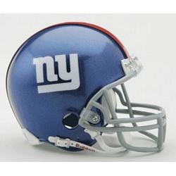 New York Giants Replica Mini Helmet w/ Z2B Face Mask