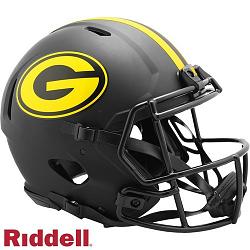 Green Bay Packers Helmet Riddell Authentic Full Size Speed Style Eclipse Alternate