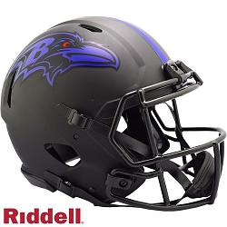 Baltimore Ravens Helmet Riddell Authentic Full Size Speed Style Eclipse Alternate