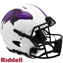 Baltimore Ravens Helmet Riddell Authentic Full Size Speed Style Lunar Eclipse Alternate