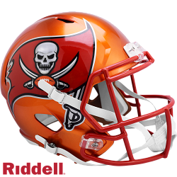 Tampa Bay Buccaneers Helmet Riddell Replica Full Size Speed Style FLASH Alternate