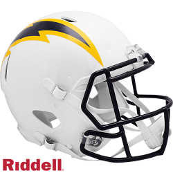 Los Angeles Chargers Helmet Riddell Authentic Full Size Speed Style Color Rush Navy